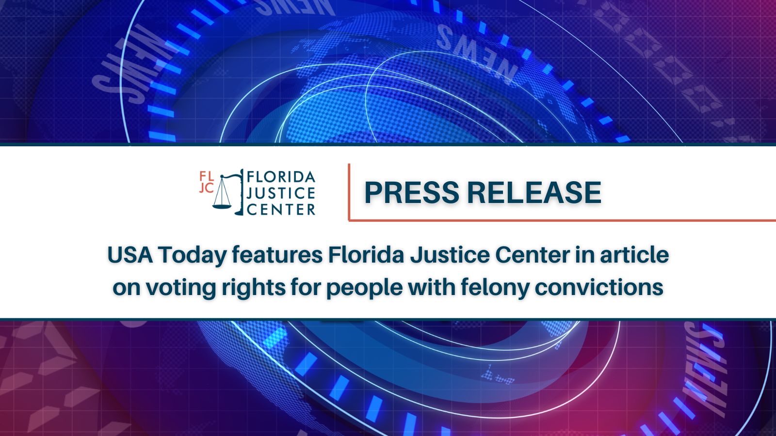 USA Today features Florida Justice Center in article on voting rights